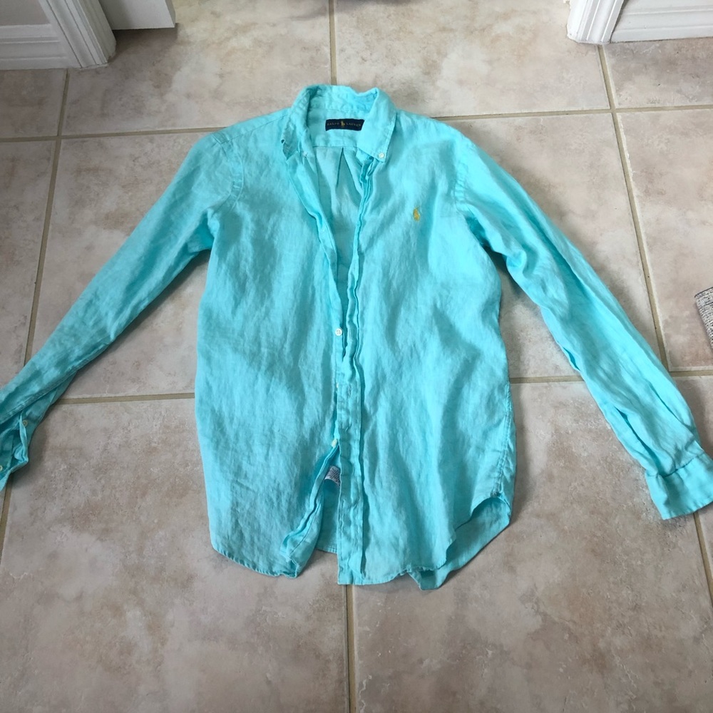 Ralph Lauren light blue long sleeve